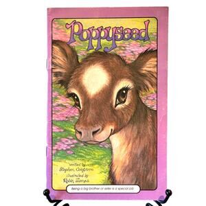 Vintage 1989 First Ed, First Print, Poppyseed Book by Stephen Cosgrove, PB